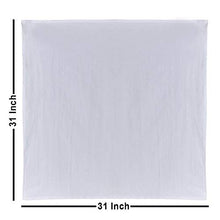 Load image into Gallery viewer, Cotton Talks Flour Sack Towels - 31” x 31” Kitchen Dish Towels - 6 Pieces White Kitchen Towels - 100% Cotton Fabric - Multi-Purpose Towels for Kitchen - Reusable Tea Towels Extra Large