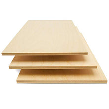 Load image into Gallery viewer, Baltic Birch Plywood, 6 mm 1/4 x 12 x 24 Inch Craft Wood, Box of 6 B/BB Grade Baltic Birch Sheets, Perfect for Laser, CNC Cutting and Wood Burning, by Woodpeckers