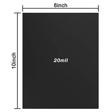 Load image into Gallery viewer, Magnet Sheets with Adhesive 8" x 10", Magicfly 15 Pack Flexible Magnetic Sheets for Photos, Crafts and Die Storage, Easy Peel & Stick