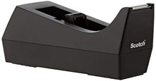 Load image into Gallery viewer, Scotch Classic Desktop Tape Dispenser C-38, Black, 1 in Core, Made From 100% Recycled Plastic, 1 Dispenser (C-38)