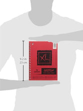 Load image into Gallery viewer, Canson XL Series Paper Sketch Pad for Charcoal, Pencil and Pastel, Top Wire Bound, 50 Pound, 9 x 12 Inch, 100 Sheets