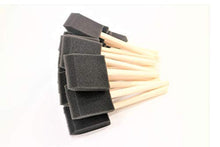Load image into Gallery viewer, PANCLUB Foam Brush Set I Sponge Brush Paint I 2 Inch - 20 Pack I with Wood Handles I Great for Art, Varnishes, Acrylics, Stains, Crafts