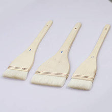 Load image into Gallery viewer, KEILEOHO 8 PCS 1 Inch Flat Hake Brushes, Creative and Professional Hake Brush for Watercolor, Soft and White Hake Brush Set with Handle for Watercolor Wash Pottery Painting