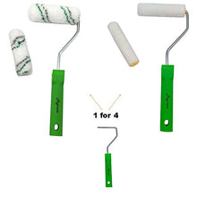 Load image into Gallery viewer, Magimate Paint Roller Kit 9 Inch 4 Inch Roller Set with Frames, Cover Refills, Angled Brush, Paint Stick, Masking Tape and a Durable Paint Tray for Professional and DIY Indoor and Outdoor Painting