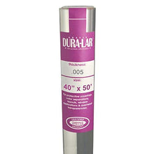 Load image into Gallery viewer, Grafix Dura-Lar .005” Ultra-Clear Film, Acetate Alternative, Glossy Surface for Coverings, Stencils, Color Separation, Window Applications, Transparencies, and More, 40" x 50 Feet