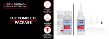Load image into Gallery viewer, Starbond EM-02 Super Fast Thin, Premium Instant CA (Cyanoacrylate Adhesive) Super Glue Plus Extra Cap and Microtips, 2 oz. (for Woodturning, Pen Turning, Hobby, Stabilizing, Finish, Inlay)