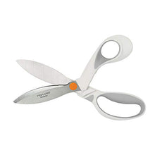 Load image into Gallery viewer, Fiskars Crafts PowerCut Softgrip Shears (9, White/Grey