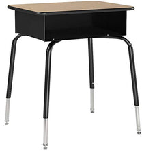 Load image into Gallery viewer, Flash Furniture Student Desk with Open Front Metal Book Box