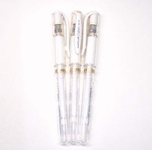Load image into Gallery viewer, Uni-Ball UM 153 Signo Broad Point Gel Pen - White - Pack of 3