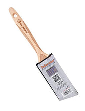 Load image into Gallery viewer, ROLLINGDOG Doberman 2" (50mm) Laser Engraved Handle Angular Paint Brush