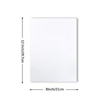 Load image into Gallery viewer, 100Sheets Newbested White Watercolor Paper Cold Press Cut Bulk Pack for Beginning Artists or Students. (10 x 7 Inch) (12 x 8 INCH)