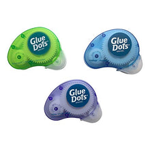 Load image into Gallery viewer, Glue Dots Project Pack, 200 (.375'') Adhesive Dots Each, Permanent, Removable & Poster Dot N' Go Dispenser (85111)