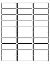 Load image into Gallery viewer, Maco Laser/Ink Jet White Address Labels, 1 x 2-5/8 Inches, 100 Sheets, 3000 Per Box (ML-3000)