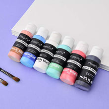 Load image into Gallery viewer, Magicfly 36 Colors Acrylic Pouring Paint (60ml/2oz Bottles), Pre-Mixed High Flow Liquid Acrylic Paint with 5 White Paint for Canvas, Wood, Stone, Glass, Ideal for Artwork, DIY Projects