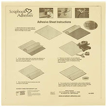 Load image into Gallery viewer, Scrapbook Adhesives by 3L 01679 12-Inch Adhesive Sheets, 25-Pack, 12 by 12, 25 Count