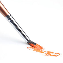 Load image into Gallery viewer, Transon Round Watercolor Detail Paint Brushes Goat Hair 8pcs for Watercolors,Acrylics,Inks,Gouache,Oil and Tempera