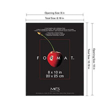 Load image into Gallery viewer, MCS Format Front-Loading Gallery Wall Frame Set, 8 x 10 Inch, 8 x 10 in, Black, 12 Count