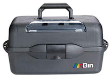 Load image into Gallery viewer, ArtBin 8237AB Essentials XL 3 Box, Portable Art & Craft Organizer with Lift-Up Trays, Black, 20 x 10.25 x 10.38 inches