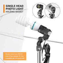 Load image into Gallery viewer, LimoStudio, LMS103, Soft Lighting Umbrella Kit, Day Light Color, 700 Watt Output Lighting with Tripod Stands and Carry Bag