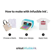 Load image into Gallery viewer, Cricut Joy Infusible Ink Transfer Sheets - 2 Sheets 4.5" x 12" - Black - For Cricut Mug Press, Joy, Sublimation Projects