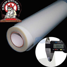 Load image into Gallery viewer, 54"x100ft. Screen Printing Film 1 roll Waterproof Inkjet Transparent Film for Water-Based Pigment and Dye Printers