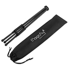 Load image into Gallery viewer, Magicfly 6 Pack Tabletop Easel, 14" High Black Steel Table Top Easels for Display, Adjustable & Portable Tripod Easel with 6 Storage Bags, for Paintings, Signs, Posters