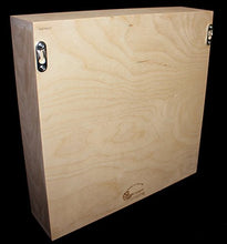 Load image into Gallery viewer, Wooden Craft Paint Storage Rack - Holds 81 Standard Size 2oz. Bottles of Paint.