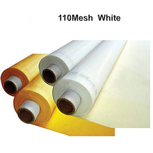 Load image into Gallery viewer, TECHTONGDA 63Inches 43T 1Yard Silk Screen Printing Fabric Mesh 110 Mesh Count(43T)