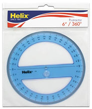 Load image into Gallery viewer, Helix Professional 360 Degree Protractor, 6 inch / 15cm (12091)