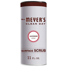 Load image into Gallery viewer, Mrs. Meyer's Clean Day Surface Scrub, Removes grime on Kitchen and Bathroom Surfaces, Non Scratching Powder, Lavender, 11 oz