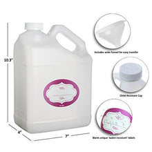 Load image into Gallery viewer, 2 Pack - 1 Gallon Plastic Bottle - Large Empty F-Style Jug Container with Child Resistant Airtight Lids - for Home and Commercial Use - Food Safe BPA Free - Made in U.S.A.