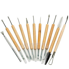 Load image into Gallery viewer, Sculpt Pro Pottery Tool Kit - 11-Piece 21-Tool Beginner's Clay Sculpting Set - Great Gift