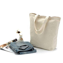 Load image into Gallery viewer, Axe Sickle 4PCS Canvas Tote Bag Bottom Gusset 14 X 14 X 5 inch Heavy 12oz Tote Shopping Bag, Washable Grocery Tote Bag, Craft Canvas Bag with Handle, White.