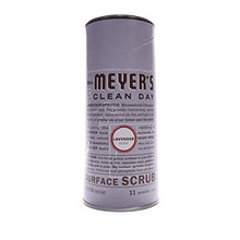 Load image into Gallery viewer, Mrs. Meyer's Clean Day Surface Scrub, Removes grime on Kitchen and Bathroom Surfaces, Non Scratching Powder, Lavender, 11 oz