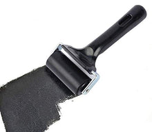 Load image into Gallery viewer, Accfore 3 Pack Soft Rubber Brayer, Rubber Glue Roller for Printmaking Ink Paint Block Stamping Gluing Wallpaper and Arts & Crafts(2.4 inch and 4 inch)