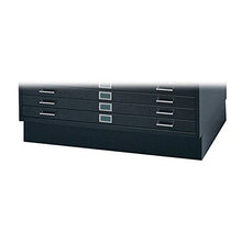 Load image into Gallery viewer, Safco Products Flat File Closed Base for 5-Drawer 4994BLR Flat File, sold separately, Black