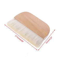 Load image into Gallery viewer, Qupida 8in Goat Hair Hake Brushes Wooden Handle Watercolor Brush Paint Brush Art Supplies