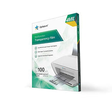 Load image into Gallery viewer, Optiazure Transparency Film, Overhead Projector Film for Laser Jet Printer and Copier, Letter Size 100Pack Sheets