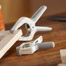 Load image into Gallery viewer, Fiskars DIY Spring Clamp, White