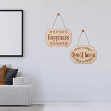 Load image into Gallery viewer, Jetec 10 Pieces Unfinished Blank Sign Hanging Wood Sign Decorative Wood Plaques for DIY Craft, 5 Designs