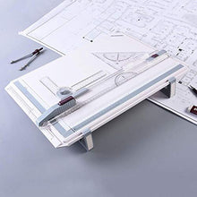 Load image into Gallery viewer, Kinbelle A3 Drawing Board Drafting Table Multifunctional Drawing Board Table with Clear Rule Parallel Motion and Angle Adjustable Measuring System