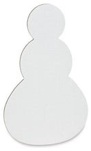 Load image into Gallery viewer, Fredrix Paint-a-Shape Canvas Panels - Snowman, Class Pack of 25