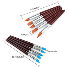 Load image into Gallery viewer, Hamineler 25 Pcs Clay Sculpting Tools Polymer Stylus Tool Set, Clay Shaping Tools Rubber Brushes Wipe Out Tool for Sculpture Pottery, Blending, Drawing