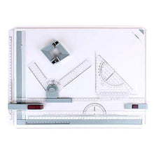Load image into Gallery viewer, Kinbelle A3 Drawing Board Drafting Table Multifunctional Drawing Board Table with Clear Rule Parallel Motion and Angle Adjustable Measuring System