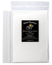 Load image into Gallery viewer, Polly Plastics Heat Moldable Plastic Sheets | 8-inch x 12-inch x 1/16-inch | for Cosplay, Crafting and Art Projects | Paintable (3 Sheets)