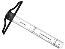 Load image into Gallery viewer, Pacific Arc 24 Inch T Square, Traditional Acrylic Graduated in Inch and Metric, Detachable Head