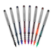 Load image into Gallery viewer, uni-ball Vision Needle Rollerball Pens, Fine Point (0.7mm), Assorted Colors, 8 Count - 1734916