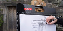 Load image into Gallery viewer, Derwent Sketching Pencils, 4mm Core, Metal Tin, 6 Count (0700836)