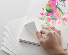 Load image into Gallery viewer, UPGREY Watercolor Paper Pads 35 Sheets Painting Paper 9"x12" Sketch Pads Drawing Paper Acid Free Sketchbook Watercolor Journal Cold-Pressed Double Sided for Wet & Dry Media (140lb/300gsm)