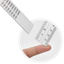 Load image into Gallery viewer, Mr. Pen Steel Rulers, 6, 8, 12, 14 inch Metal Rulers, Pack of 4